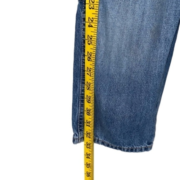 OSHKOSH B'GOSH Classic Overalls, Distressed Blue Denim, Toddler Size 4T - Picture 6 of 9